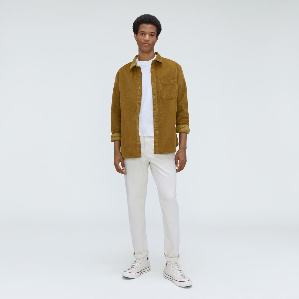 The Relaxed Corduroy Shirt | Tapenade - Image 5