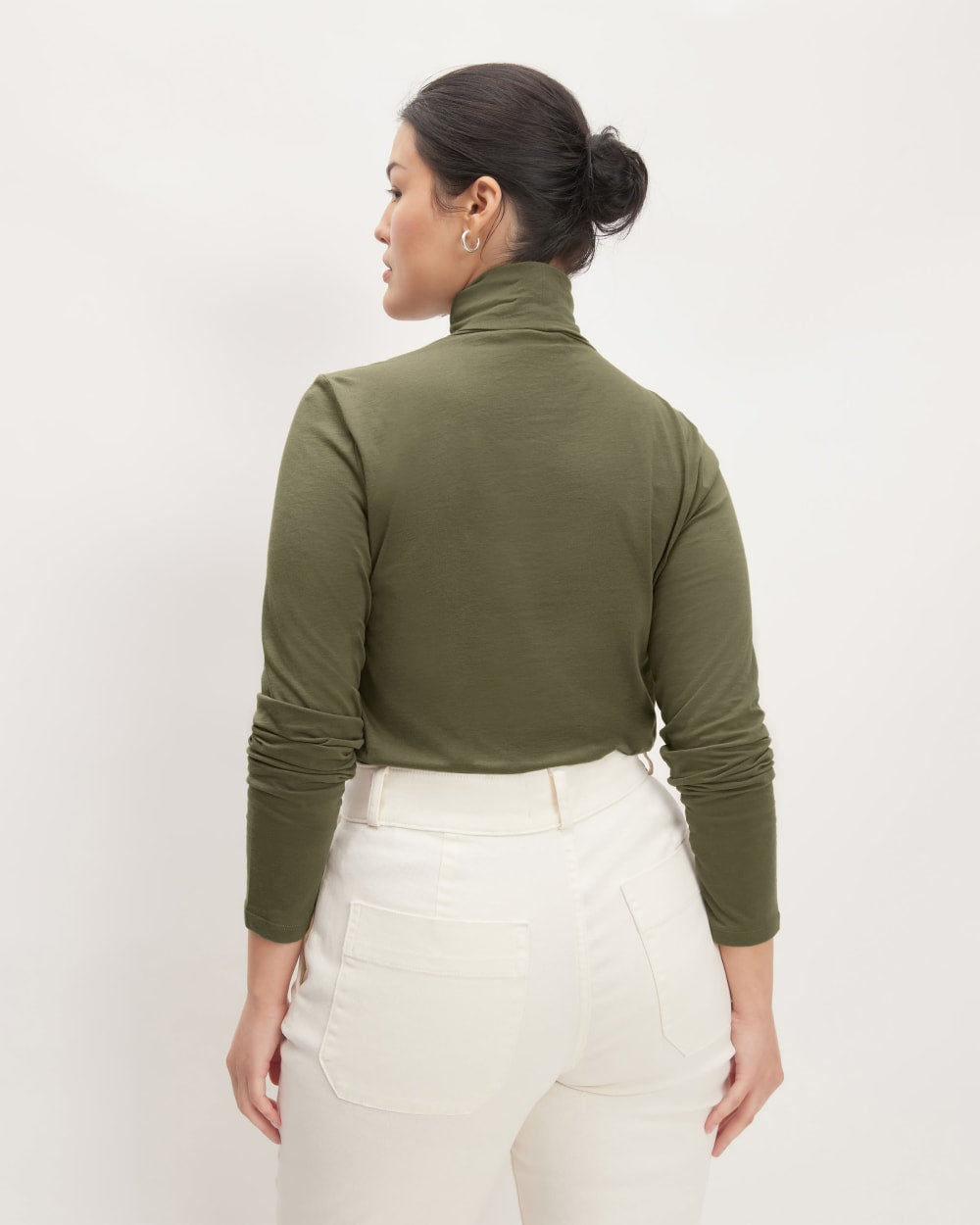 The Organic Cotton Turtleneck | Kalamata - Image 6