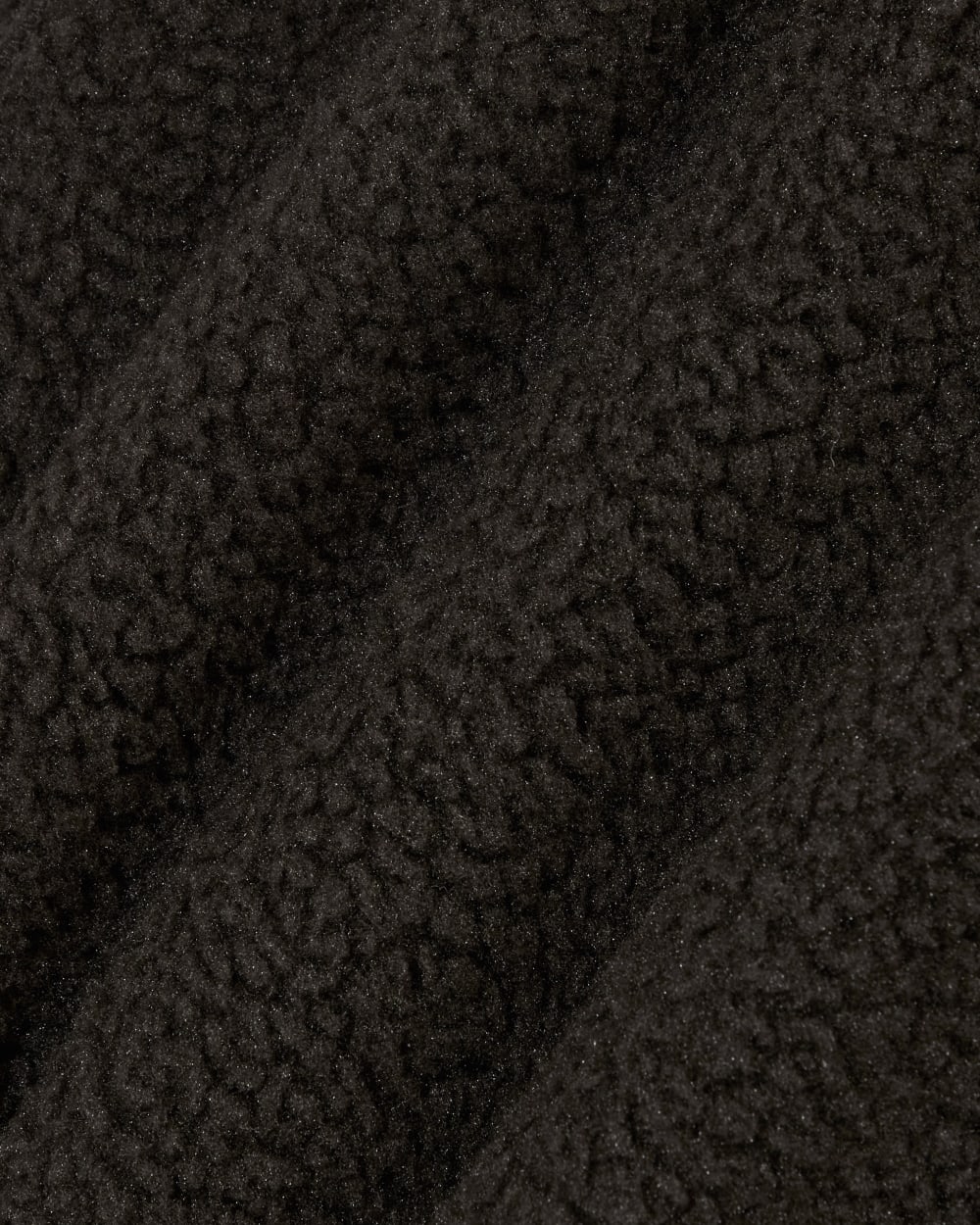 The ReNew Fleece Oversized Half-Zip | Black - Image 6