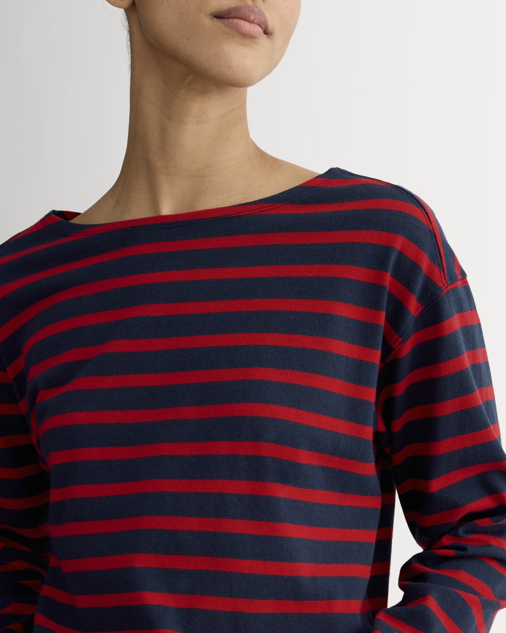 The Mariner Tee | Navy / Classic Red - Image 4