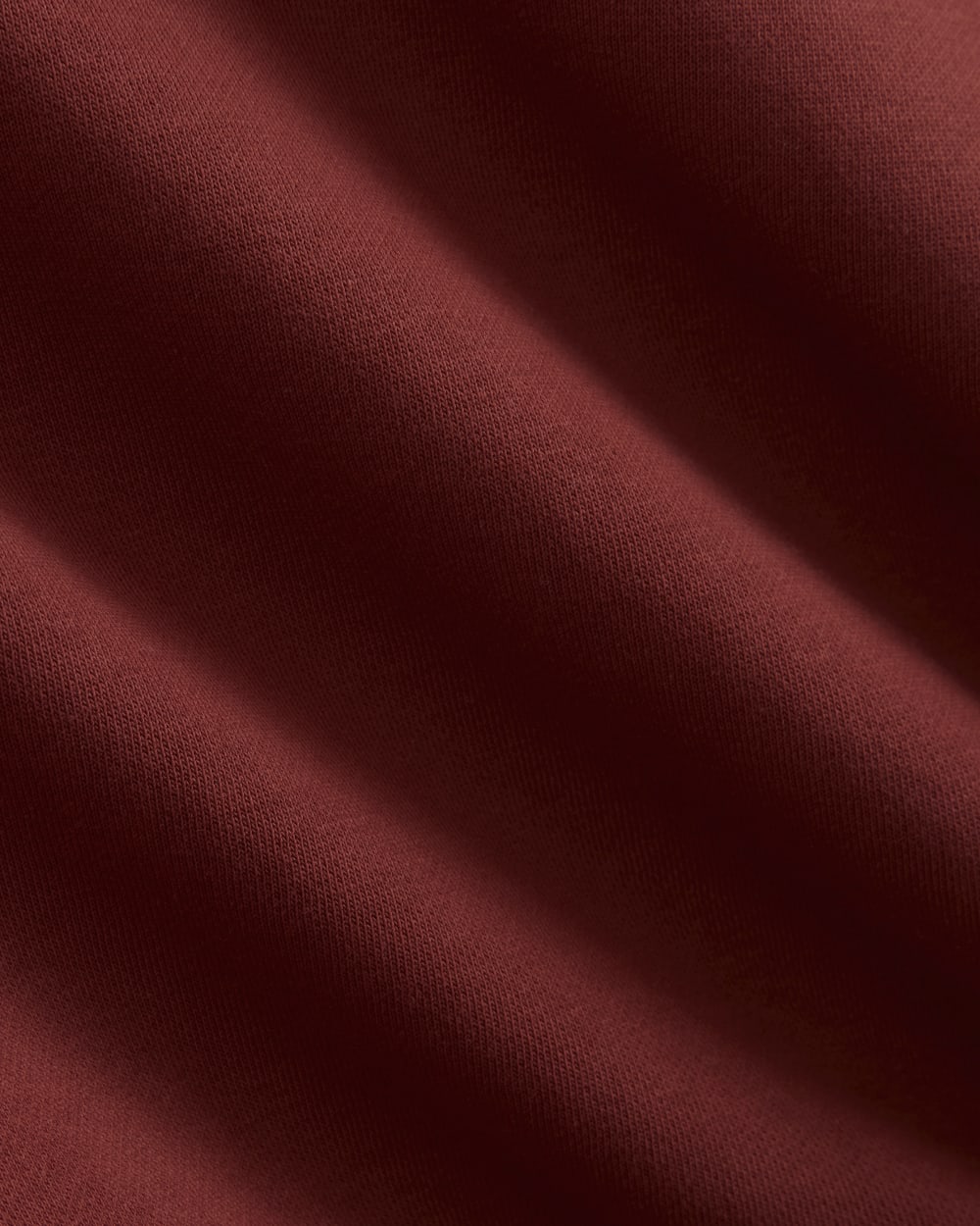 Luxe Fleece Raglan Crewneck | Merlot - Image 6