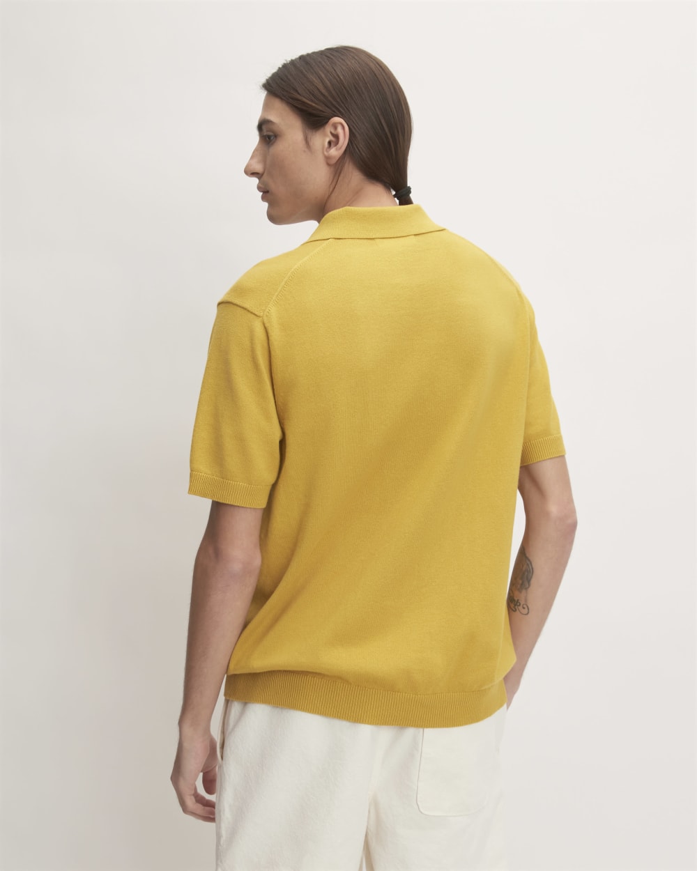The No-Sweat Polo | Honey - Image 3