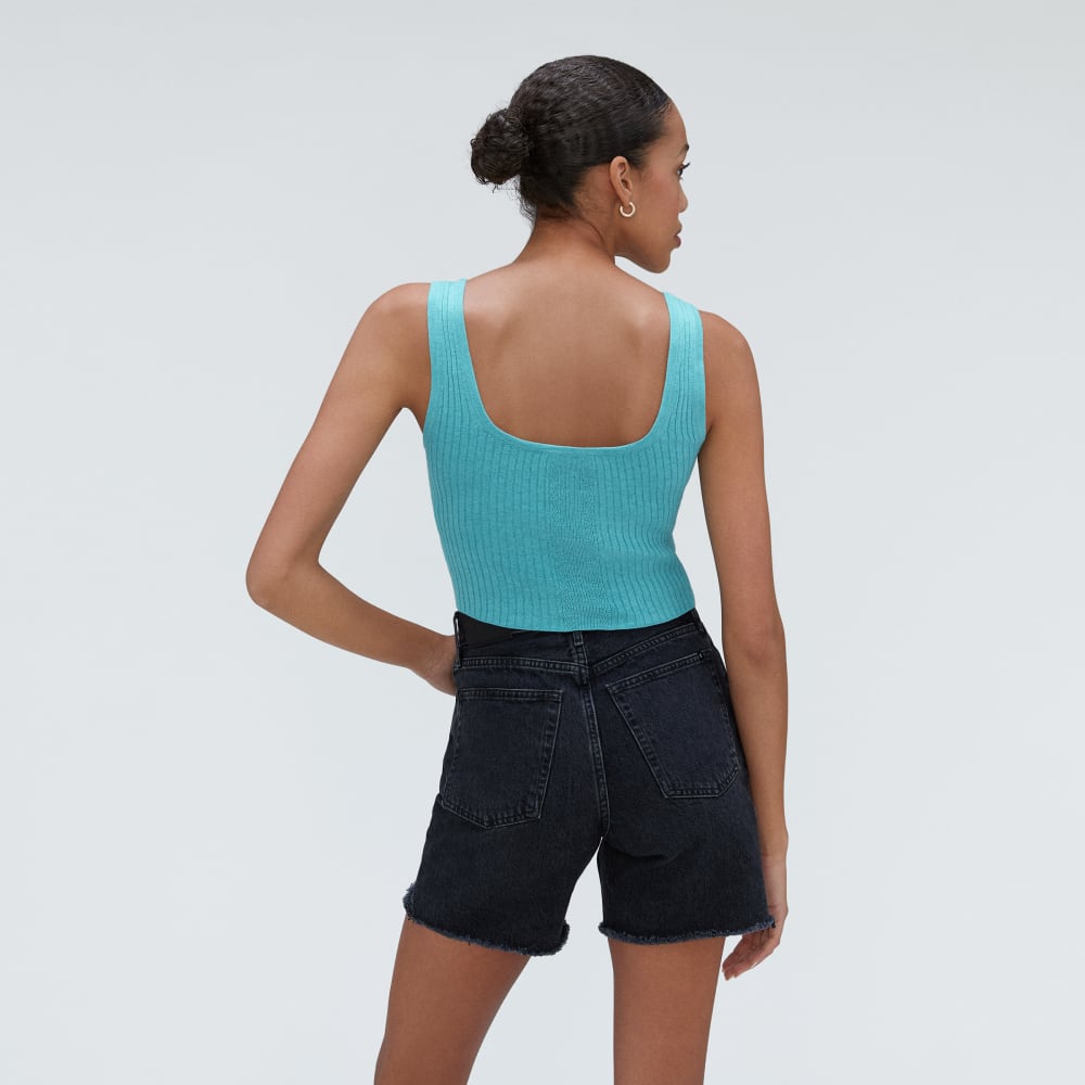 The Cotton-Merino Cami | Deep Turquoise - Image 3