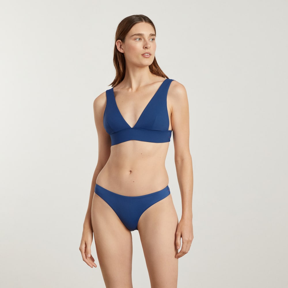 The Thigh-High Bikini Bottom | Blue Dusk - Image 6