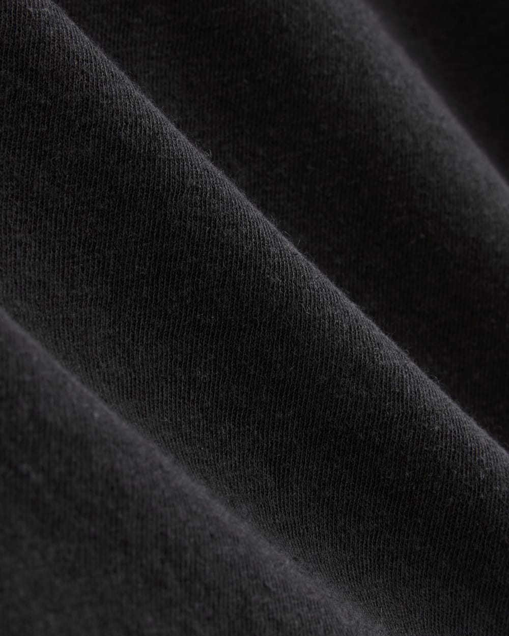 The Muscle Tee in Cotton Linen | Black - Image 5