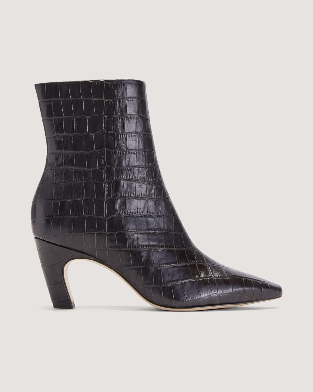 The Short Banana Boot | Black Crocodile - Image 2