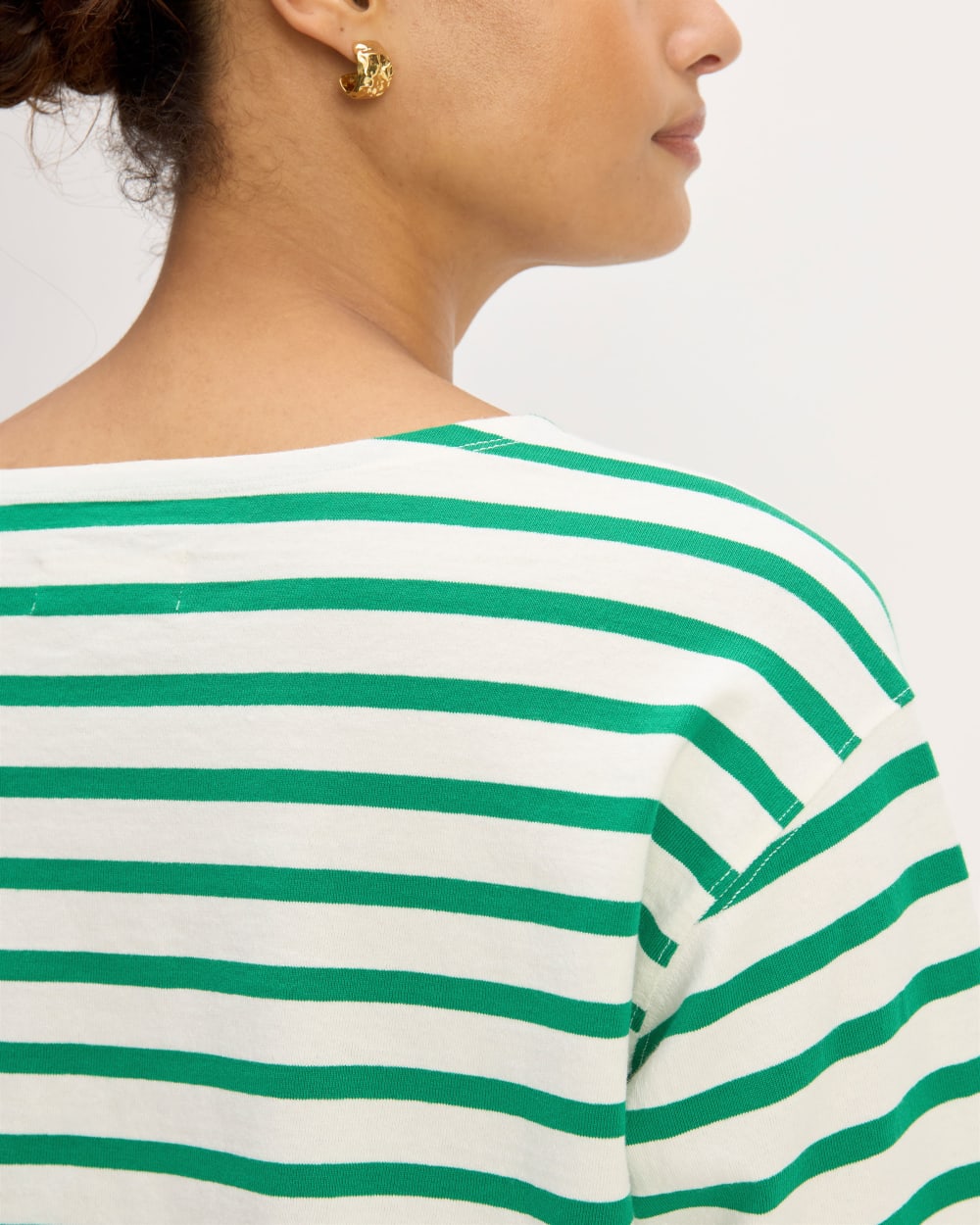 The Mariner Tee | Bone / Grass Green - Image 5
