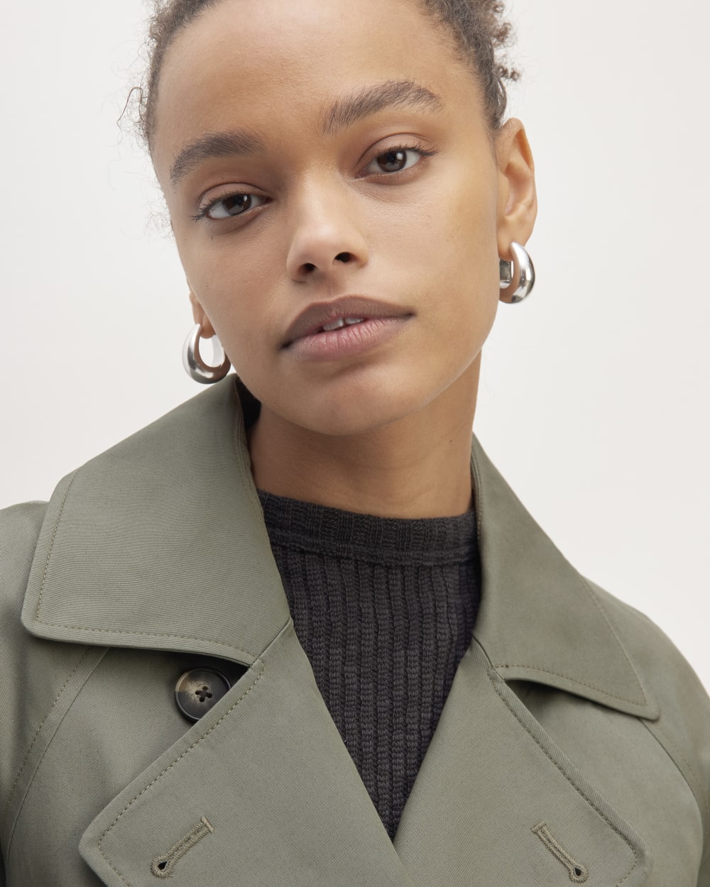 The Trench Coat | Pewter Green - Image 5