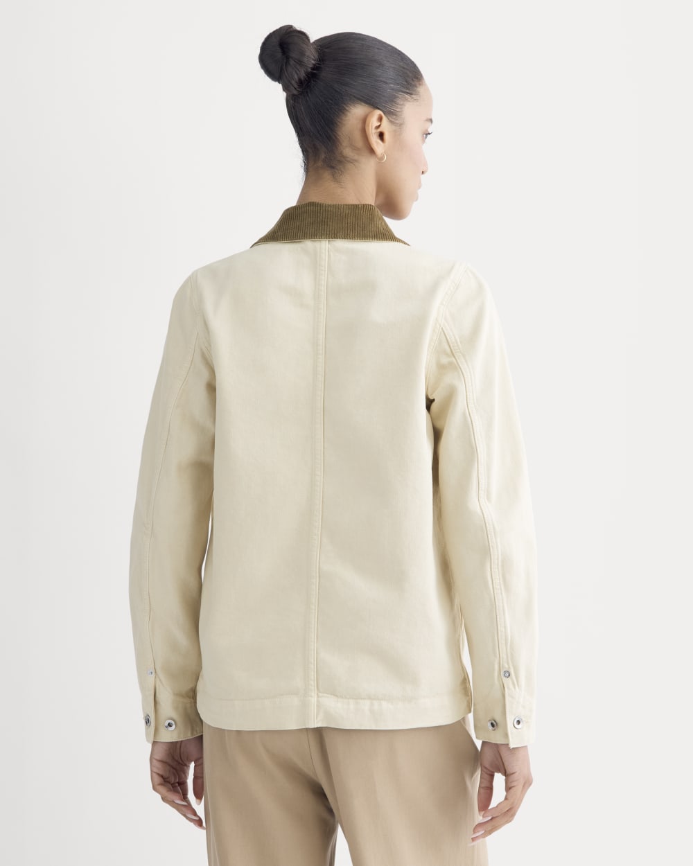 The Ranch Jacket | Garment-Dyed White / Cream - Image 5
