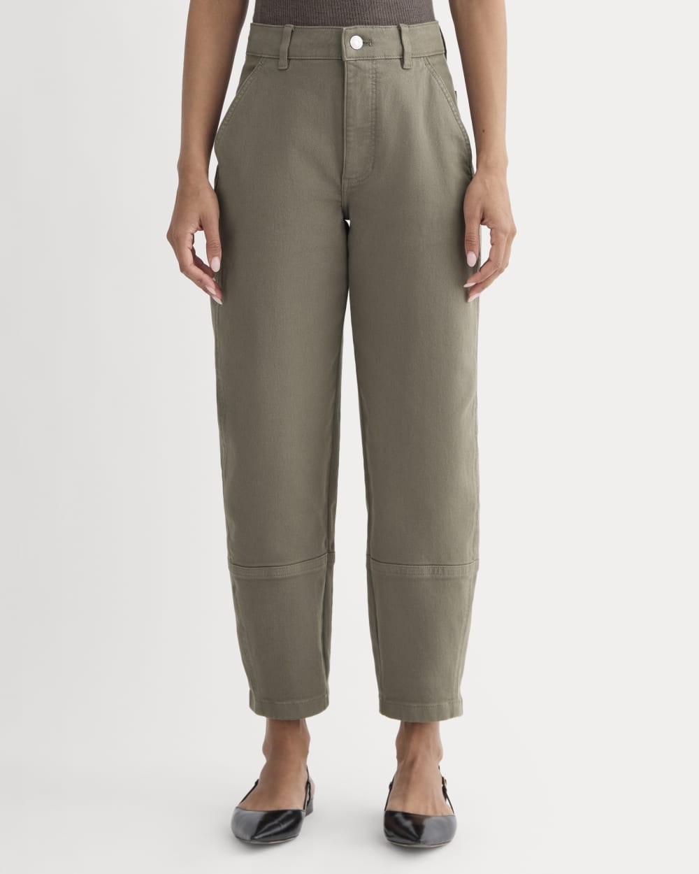 The Utility Barrel Pant | Taupe | Regular - Image 3
