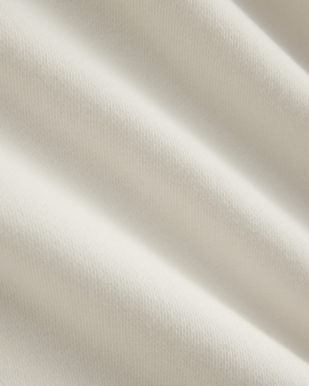 Cropped Luxe Fleece Hoodie | Bone - Image 6