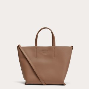 The Luxe Italian Leather Crossbody | Cognac