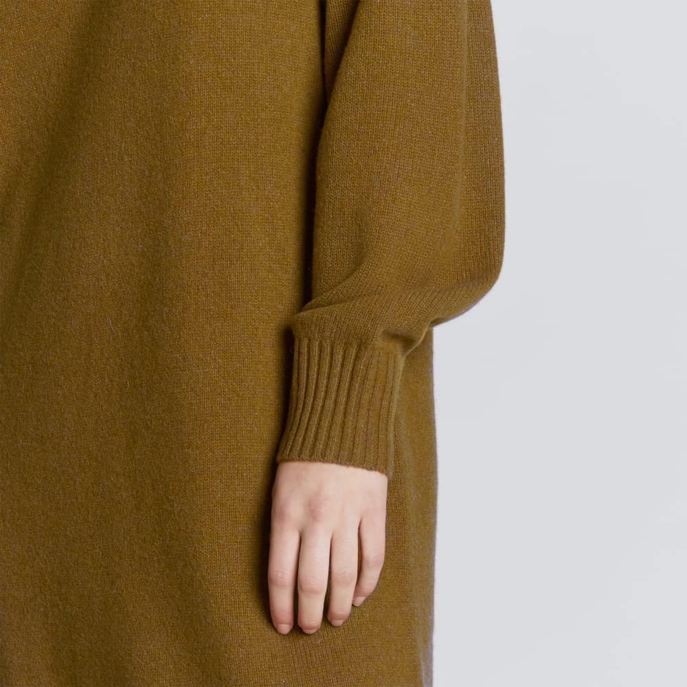 The Cashmere Midi Dress | Tapenade - Image 5