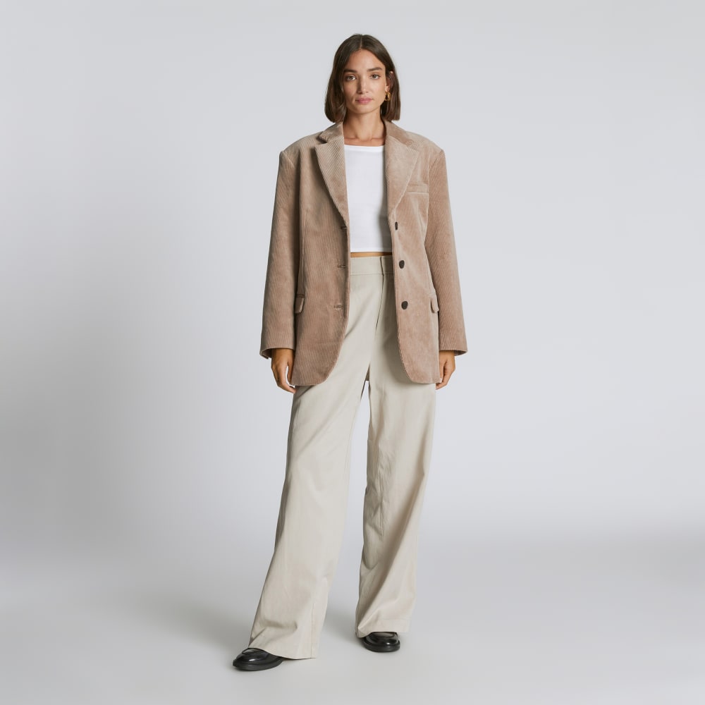 The Corduroy '80s Blazer | Taupe Grey - Image 5