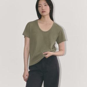 The Air Scoop-Neck Tee | Kalamata