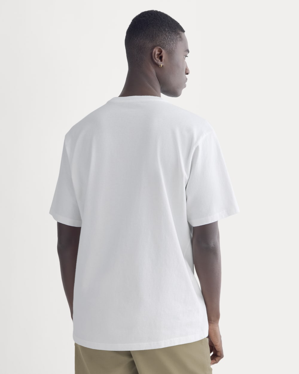 Relaxed Classic Tee | White - Image 4