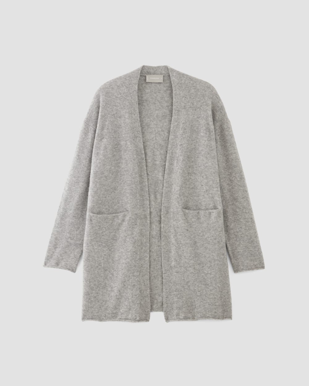 The Cozy-Stretch Long Cardigan | Heathered Grey - Image 2