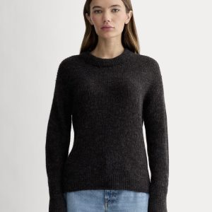 The Cocoon Crew in Alpaca | Heathered Black