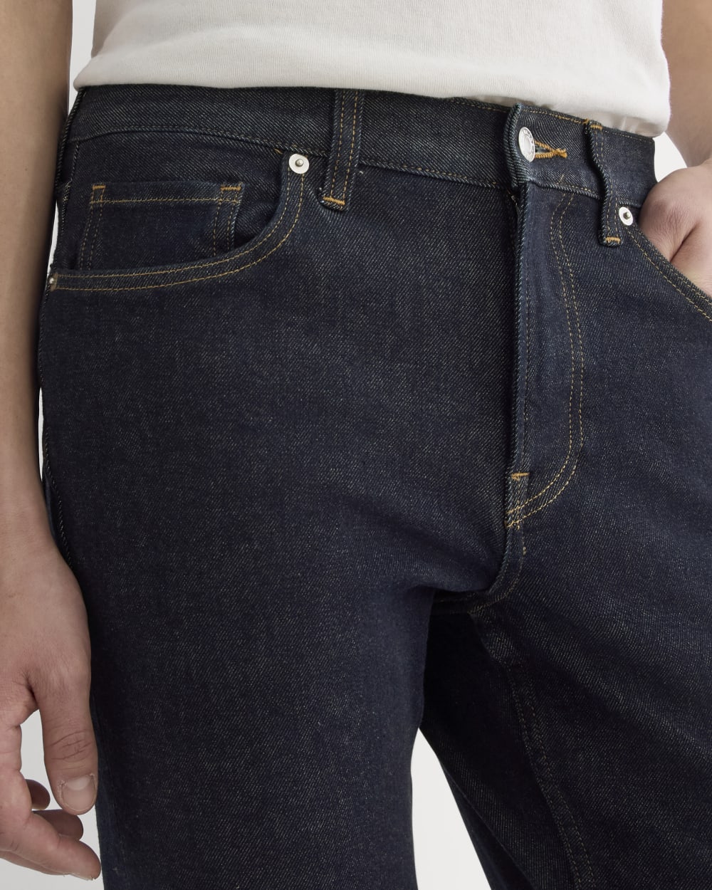 The Slim 4-Way Stretch Organic Jean | Uniform | Dark Indigo - Image 4