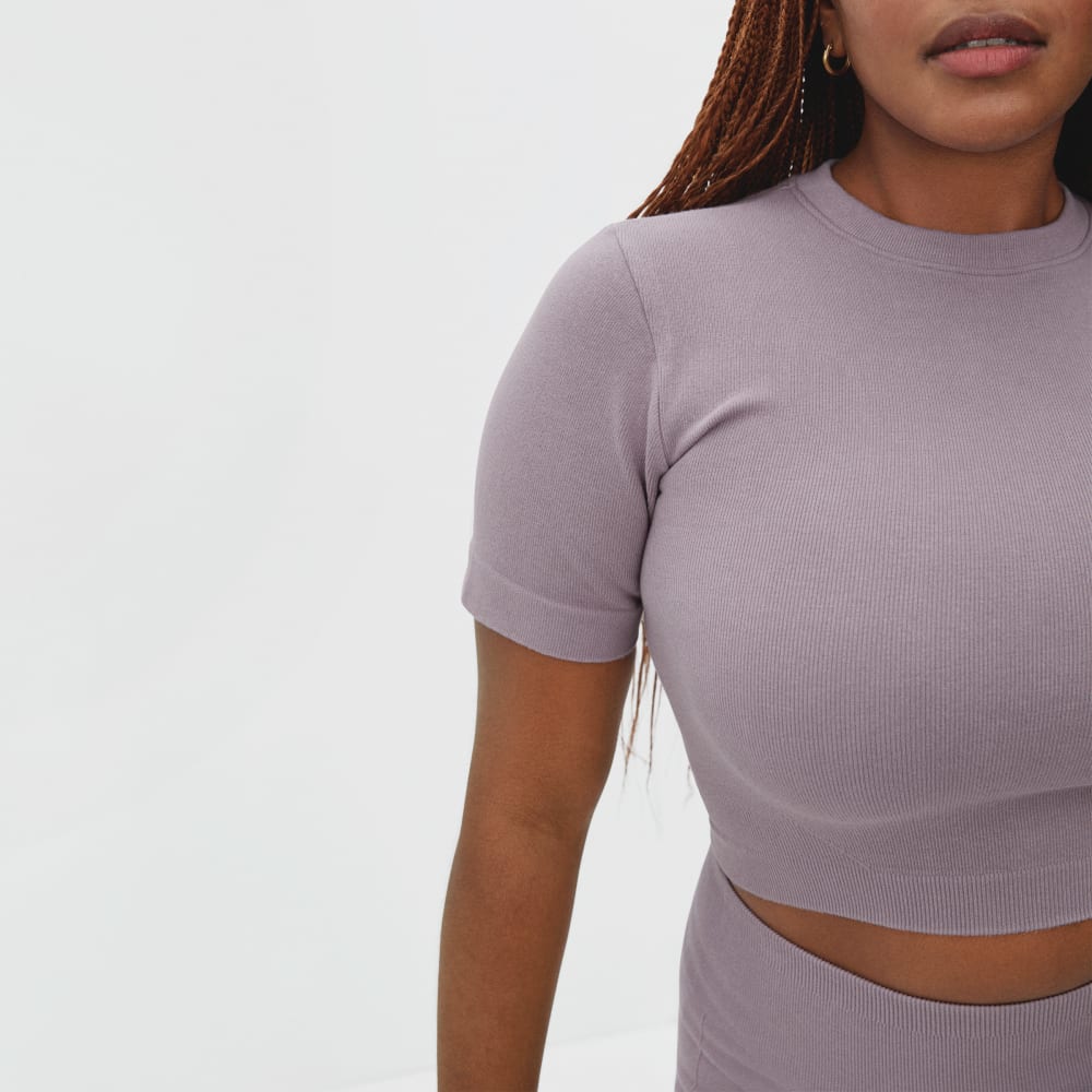 The Seamless Tee | Dusty Lavender - Image 6