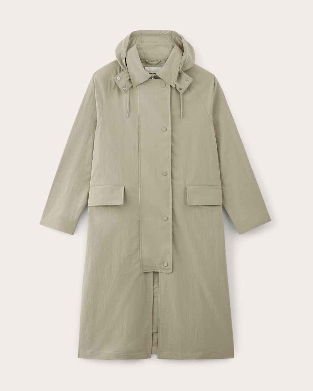 The Oversized Anorak | Trench Coat Khaki - Image 2