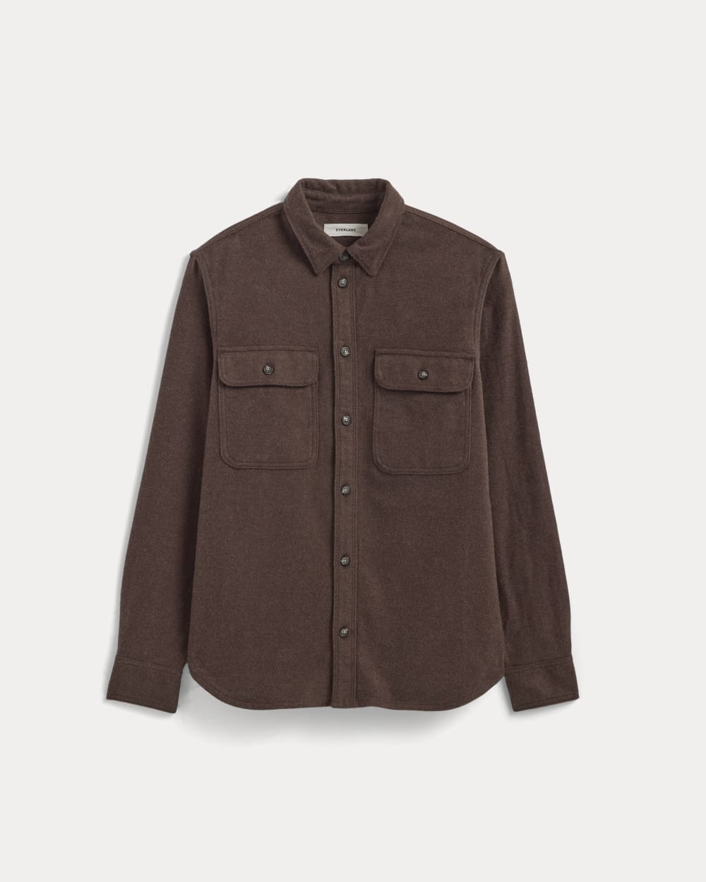 The Heavyweight Overshirt | Uniform | Heather Earth Brown - Image 2