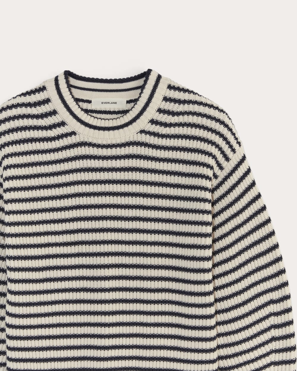 The Cocoon Crew in Everyday Cotton | Canvas / Navy - Image 6