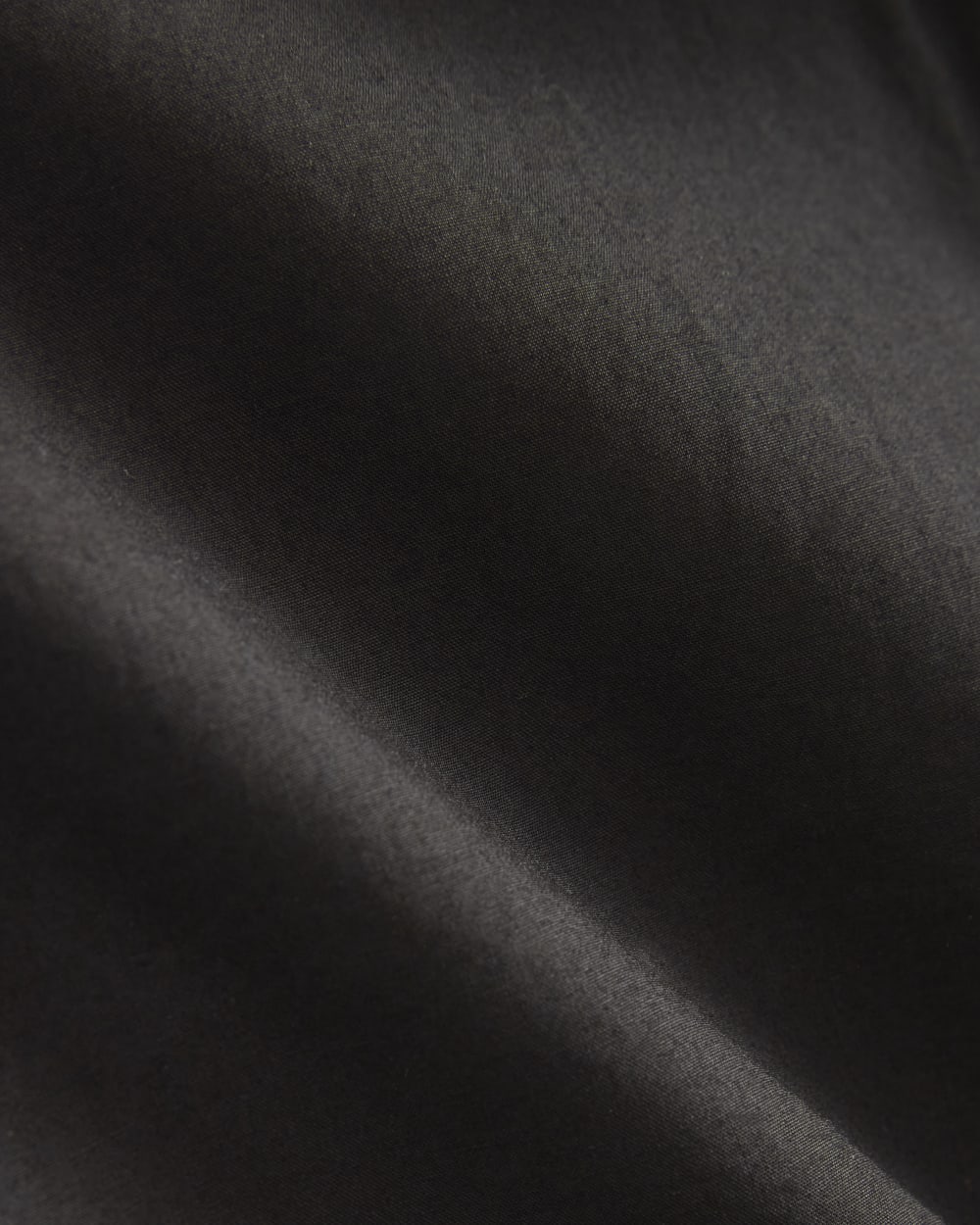 Lantern-Sleeve Shirt in Lightweight Cotton | Black - Image 6