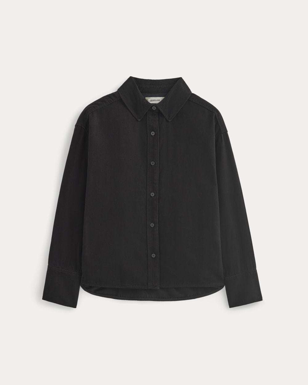 Boxy Shirt in Buttersoft | Black - Image 2