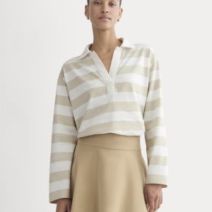 The Mariner Rugby Top | Peyote / Bone