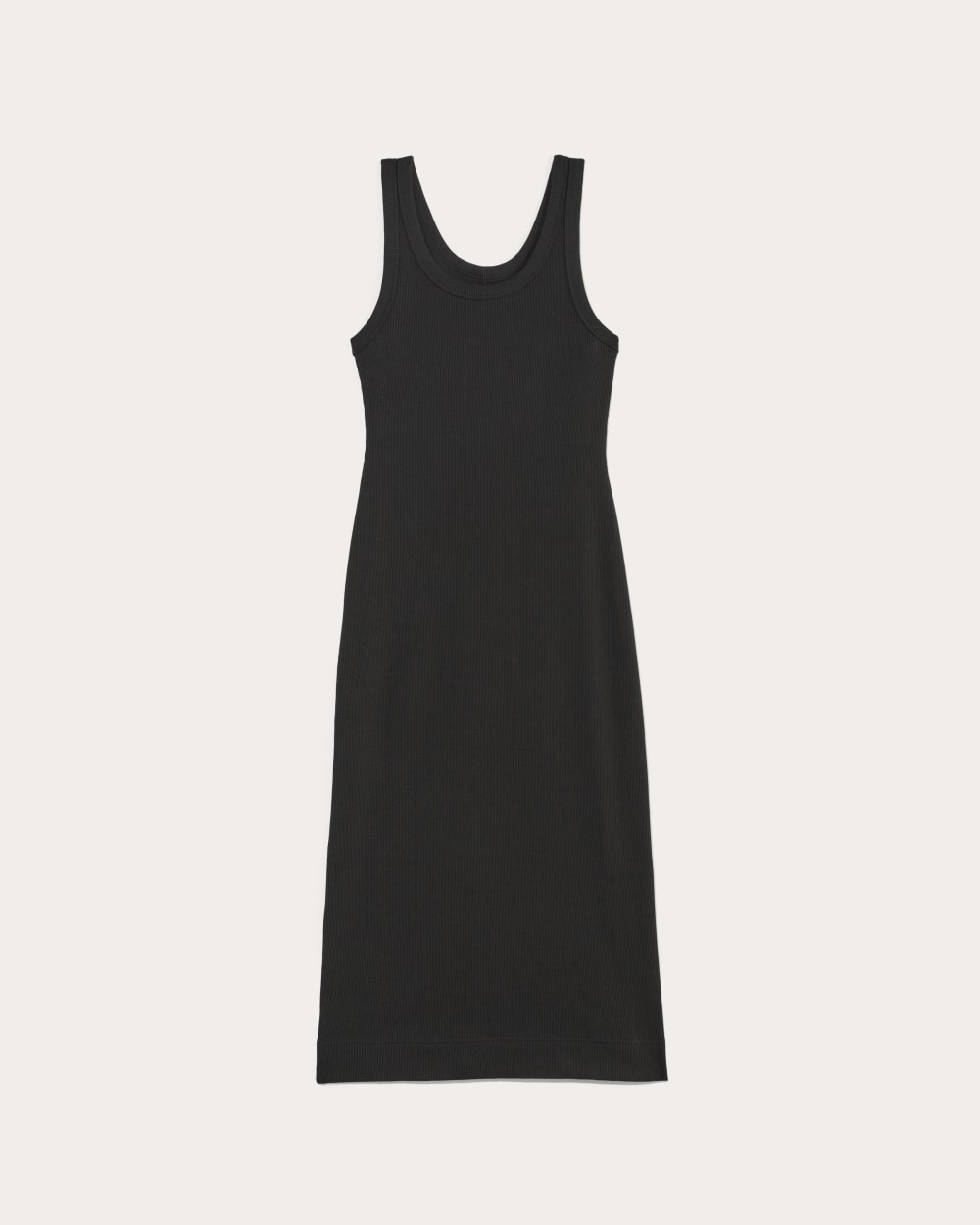 The '90s Rib Dress | Black - Image 2