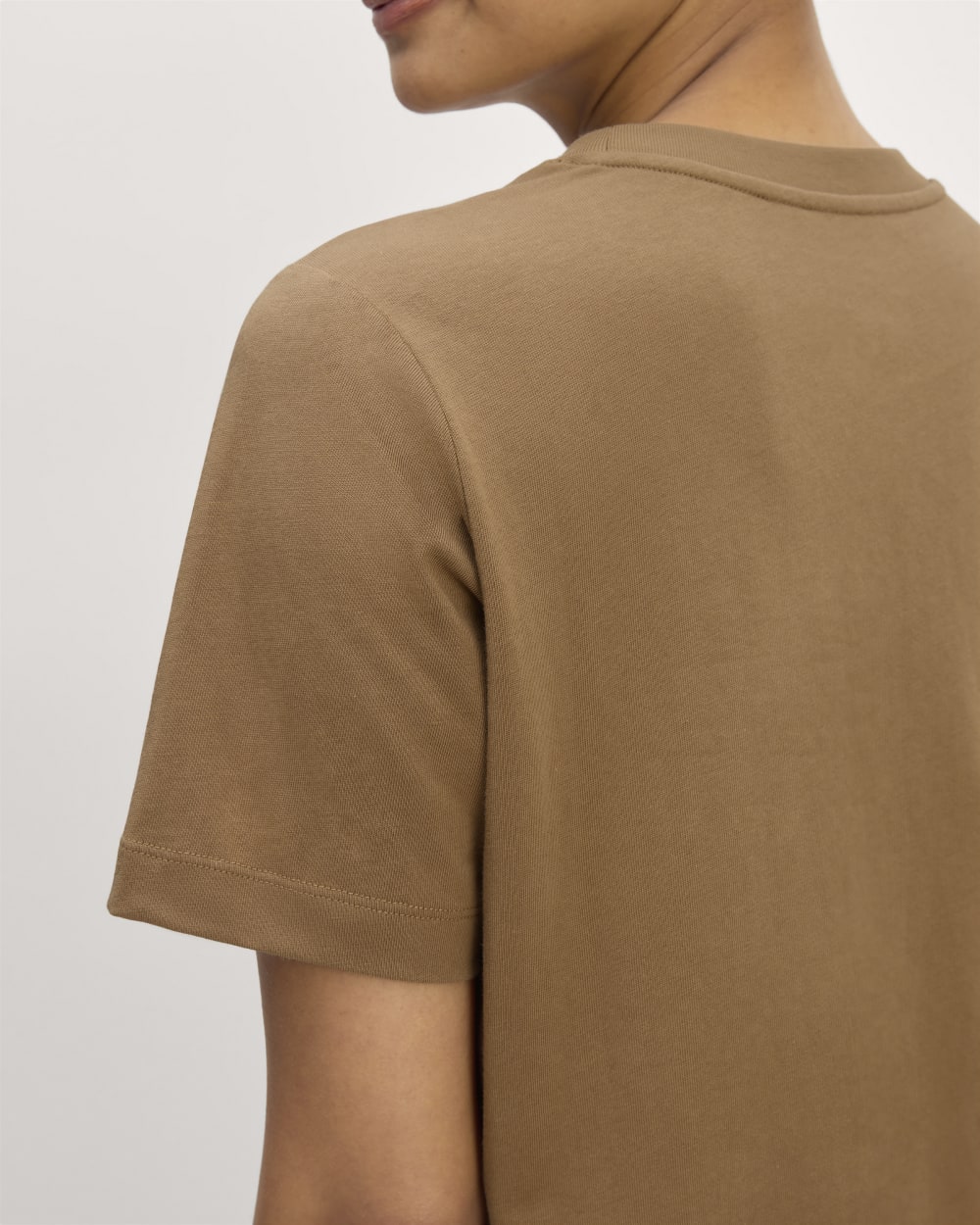 The Organic Cotton Weekend Tee Dress | Toasted Coconut - Image 5
