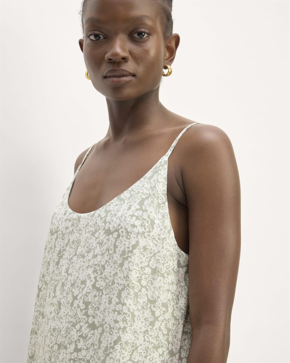 The Summer Slip Dress | Sage Mini Floral - Image 4