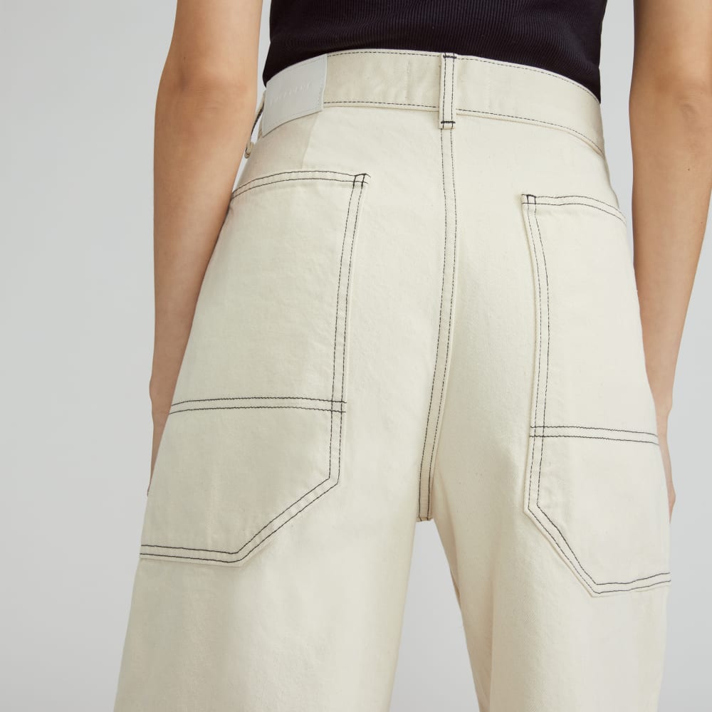 The Way-High® Gardener Cropped Jean | Ecru - Image 5