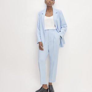 The Japanese GoWeave Way-High® Tapered Pant | Chambray Blue