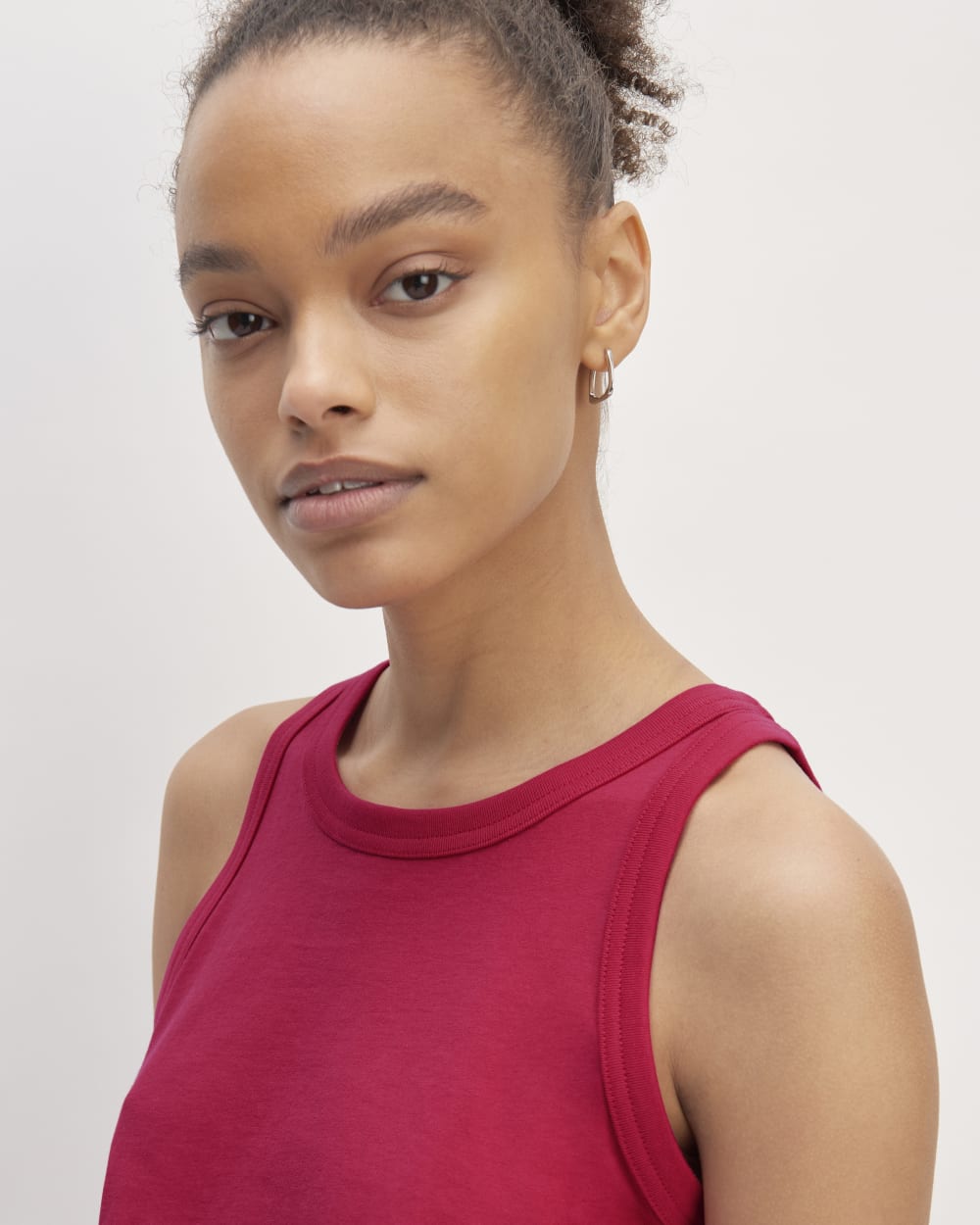 The Tank in Essential Cotton | Red Currant - Image 3