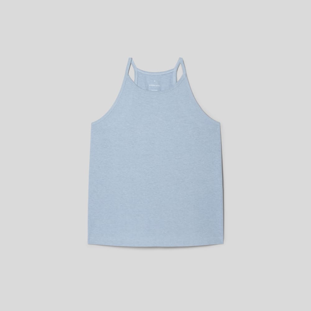 The Hemp Cutaway Tank | Periwinkle - Image 2