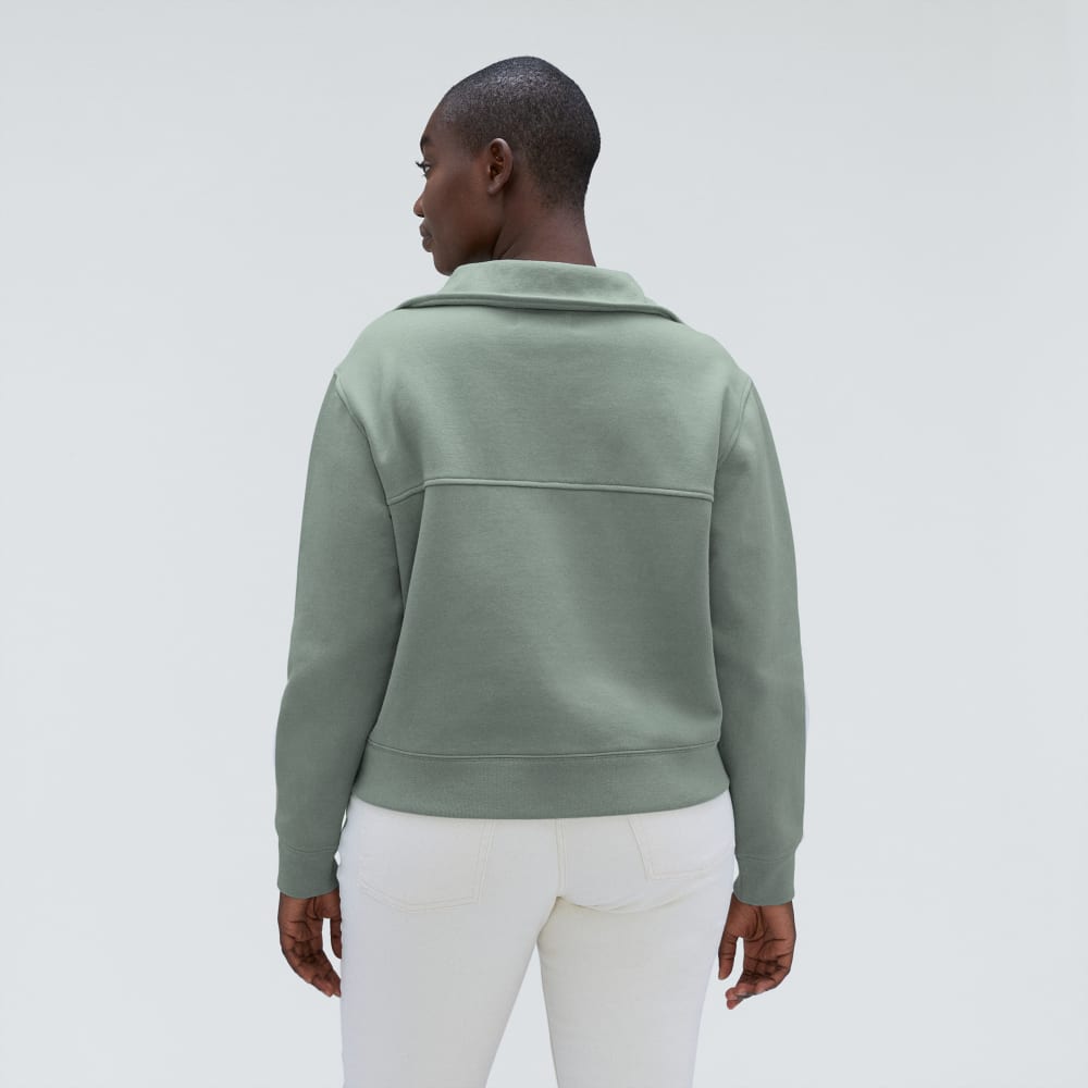 The Track Half-Zip | Lily Pad - Image 3