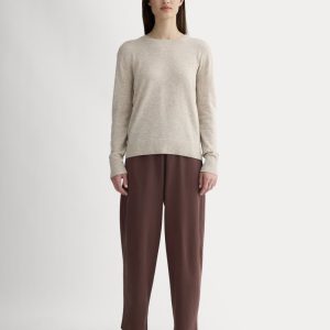 The Off-Duty Barrel Pant | Dark Mahogany