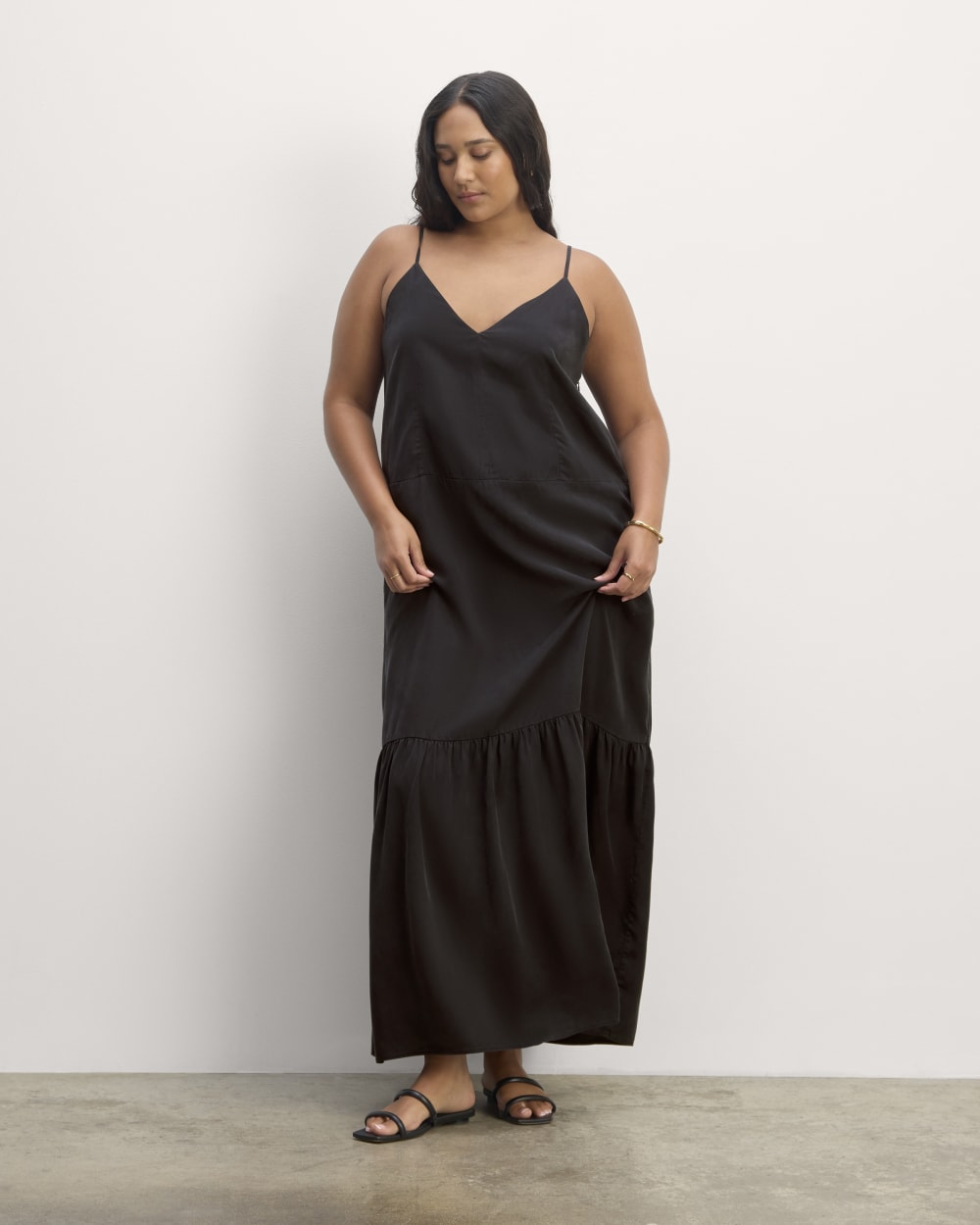 The Long Weekend Dress in Butterlite | Black