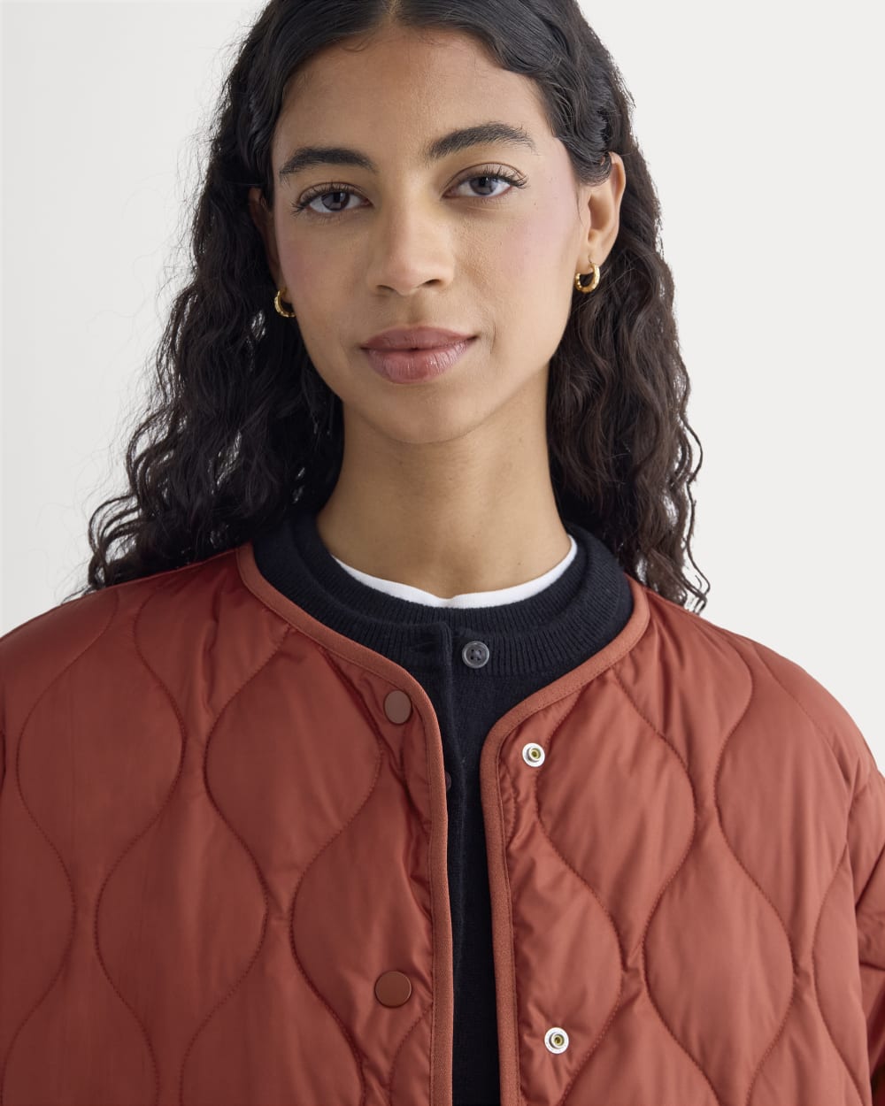 The Quilted Liner | Merlot - Image 4