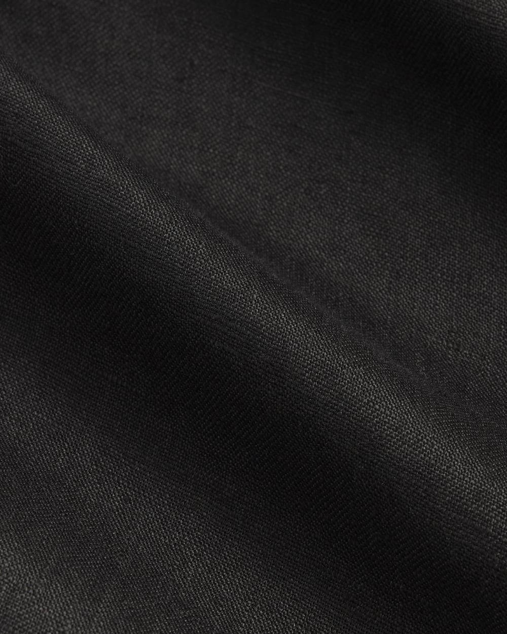 The Popover Dress in Linen | Black - Image 6