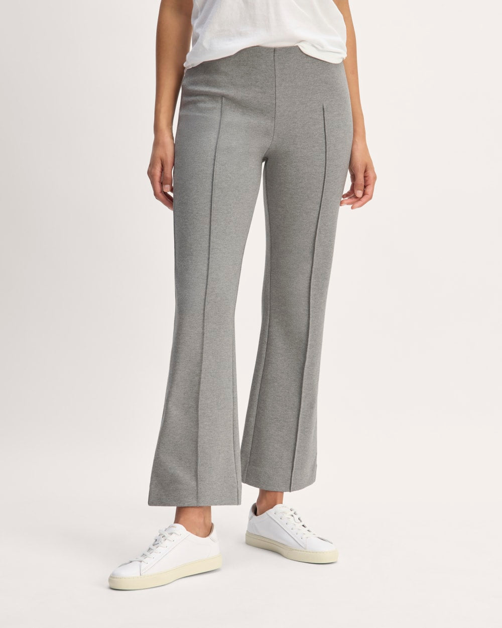 The Dream Kick Flare Pant | Mid Heather Grey - Image 3