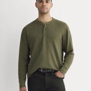 Thermal Henley in Cozy Waffle | Heather Beech