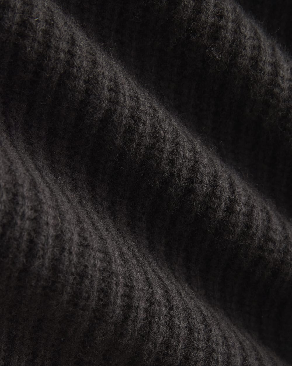 Half-Zip Sweater in Luxe Merino | Black - Image 6