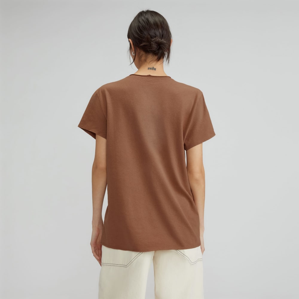 The Relaxed Hemp Tee | Carob Brown - Image 3