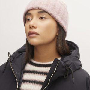 The Alpaca Beanie | Blush Pink