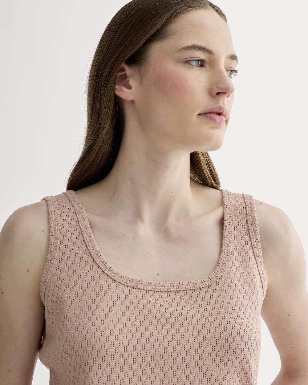 The Pointelle Cami | Rose Smoke - Image 3