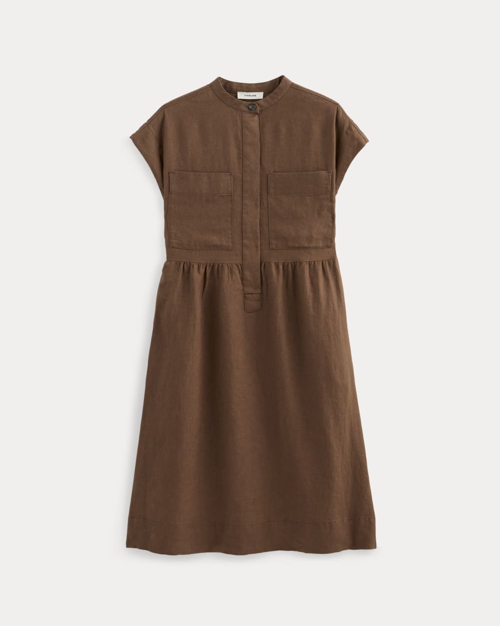 The Craft Dress in Linen | Cedarwood - Image 2