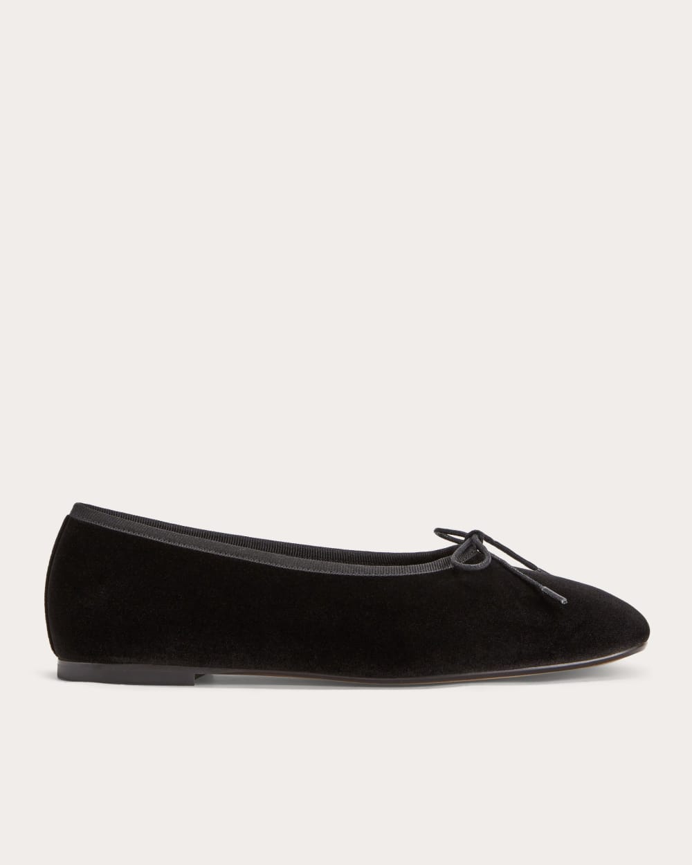 The Day Ballet Flat | Black Velvet